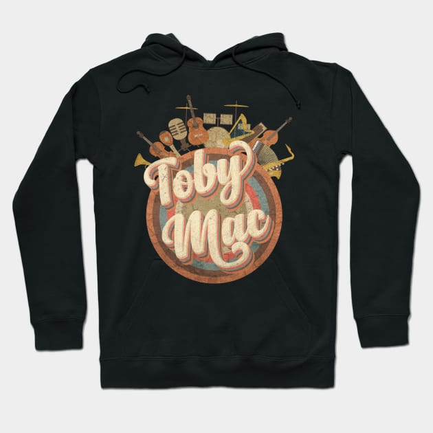 Music Tour Vintage Retro Style Tobymac Hoodie by kumurkumur